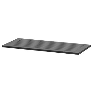 BOAXEL Shoe shelf, anthracite, 80x40 cm