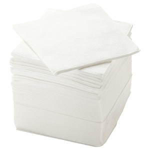 STORÄTARE Paper napkin, white, 30x30 cm, 150 pack