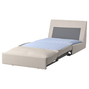 KIVIK 1-seat sofa-bed, Tresund light beige