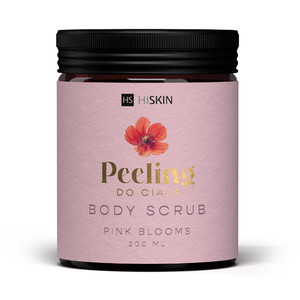 HISKIN Body Scrub Pink Blossoms Peeling Peony&Rose 200 ml