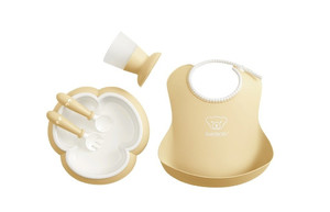 BABYBJORN Baby Dinner Set - Powder Yellow