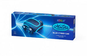 Hey Clay Blue Cyber Car 3+
