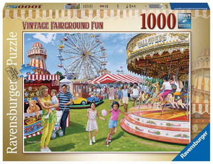 Ravensburger Jigsaw Puzzle Vintage Fairground Fun 1000pcs 14+