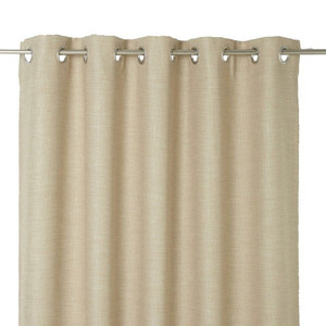 Curtain GoodHome Novan 140x260cm, light beige