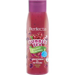 PERFECTA Bubble Tea Concentrated Shower Gel Wild Cherry & Green Tea 400ml