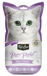 Kit Cat PurrPuree Tuna & Scallop 4x15g