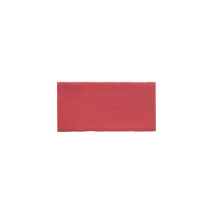 GoodHome Glazed Tile Vernisse 7.5 x 15 cm, red, 0.9 m2