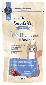 Sanabelle Cat Snack Trout & Cranberry 55g