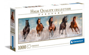 Clementoni Jigsaw Puzzle Panorama Horses 1000pcs 10+