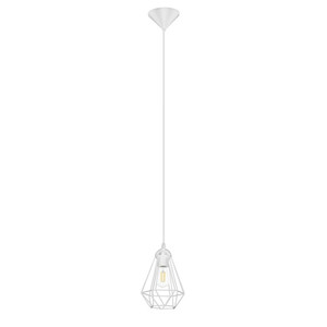 GoodHome Pendant Lamp Smertrio E27, white