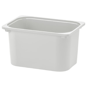 TROFAST Storage box, grey, 42x30x23 cm