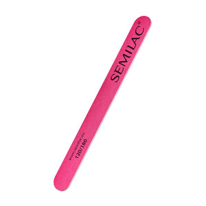 SEMILAC Quality Wooden Nail File Magenta 120/180