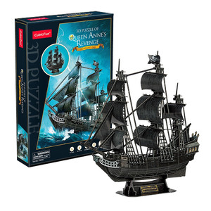 CubicFun 3D Puzzle The Queen Anne's Revenge 155pcs 3+