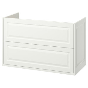 TÄNNFORSEN Wash-stand with drawers, white, 100x48x63 cm