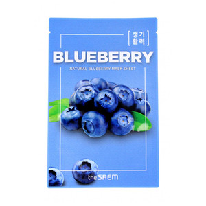 The SAEM Natural Mask Sheet Blueberry 21ml