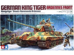 Tamiya Model Kit King Tiger Ardennes Front 14+