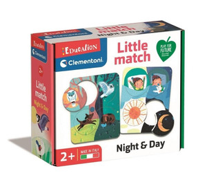 Clementoni Education Little Match Puzzle Game Day & Night 2+