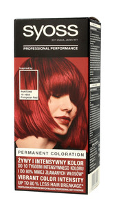 Schwarzkopf Syoss Permanent Coloration 18-1658 Pompeian Red