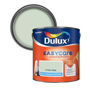 Dulux EasyCare Matt Latex Stain-resistant Paint 2.5l sweet mint