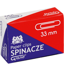 Paper Clips 33mm 100pcs x 10-pack