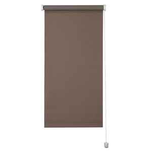 Plain Blackout Roller Blind Colours Boreas 45x180cm, brown