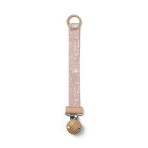 Elodie Details Pacifier Clip Wood - Monkey Sunrise Pink