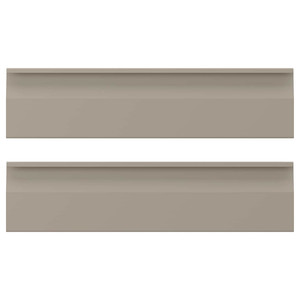 UPPLÖV Drawer front, matt dark beige, 40x10 cm