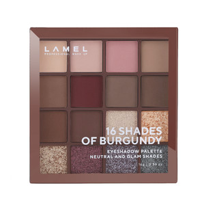 LAMEL Eyeshadow Palette 16-4 Shades of Burgundy 16g