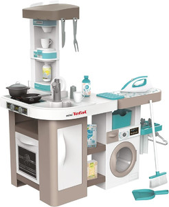 Smoby Mini Tefal Studio Kitchen & Cleaning Playset 3+