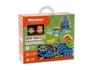 Marioinex Mini Waffle Blocks Set Adventure Cave 148pcs 5+