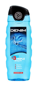 Denim Shower Gel Original Triple Vitality 400ml