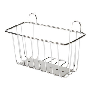 GoodHome Shower Basket Koros, large, chrome