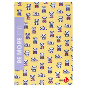 Notebook A4 72 Pages Squared Be More Tiny 10pcs, assorted