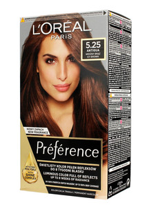 L'Oréal Hair Dye Recital Préférence M2 Antygua 5.25 Frosty Chestnut