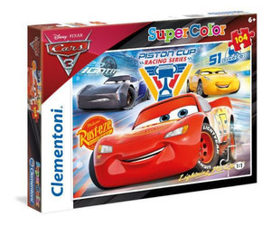 Clementoni Children's Puzzle Supercolor Cars 3 104pcs 6+