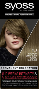 Syoss Permanent Coloration no. 6_1 Natural Dark Blond