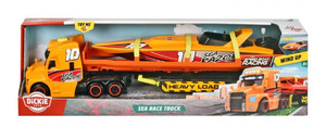 Dickie Sea Race Truck with Speedboat 3+