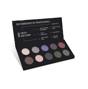 AFFECT Pressed Eyeshadows Palette Smoky And Shiny