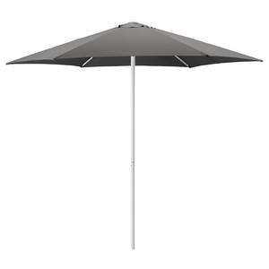 HÖGÖN Parasol, grey, 270 cm