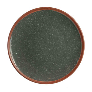Plate Pavot 27cm, grey