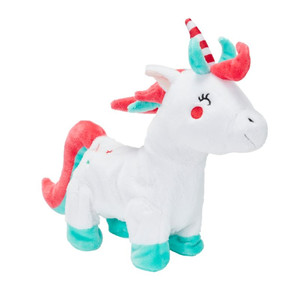 Christmas Soft Toy with Sound Unicorn