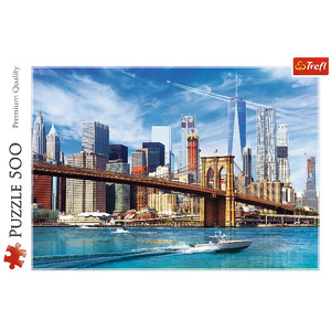 Trefl Jigsaw Puzzles View of New York 500pcs 10+