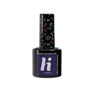 Hi Hybrid UV Gel Nail Polish Zodiac Vegan no. 451 Ametyst Aquarius 5ml