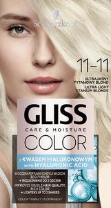 Gliss Color Care & Moisture Permanent Hair Dye Ultra Light Titanium Blonde