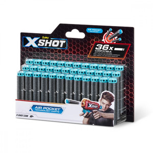 ZURU X-Shot Excel Air Pocket Technology Foam Darts Set 8+