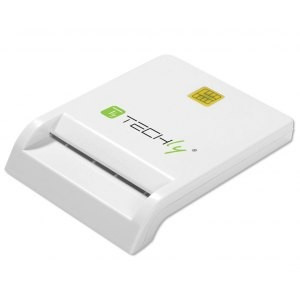 Techly USB 2.0 Smart Card / Smart Card Reader