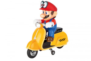 Carrera RC Super Mario Odyssey Scooter, Mario 2.4GHZ 1:20 6+