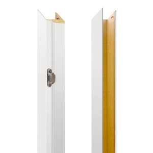Adjustable Door Frame Jamb 155-175 mm, left, for non-rebated door, white