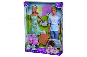 Steffi Love Steffi Doll & Kevin Doll Picnic Fun 3+