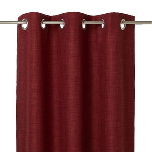 Curtain GoodHome Novan 140x260cm, terracota